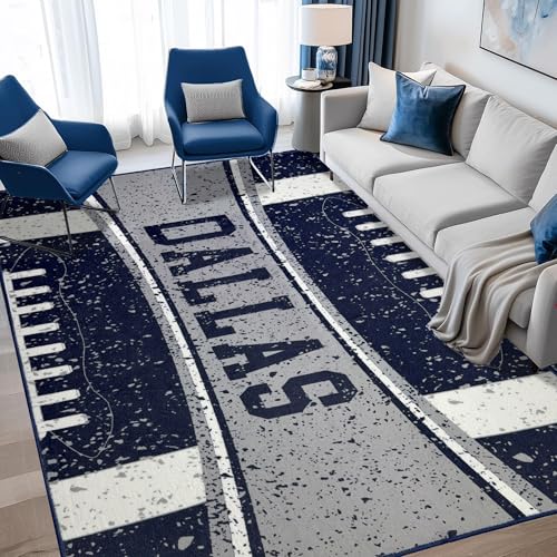 JIDDVFE 5x7 Machine Washable Rugs Area Rug Indoor Low Pile Carpet Rug Bedroom Living Room Office Dining Room Kitchen Laundry Room