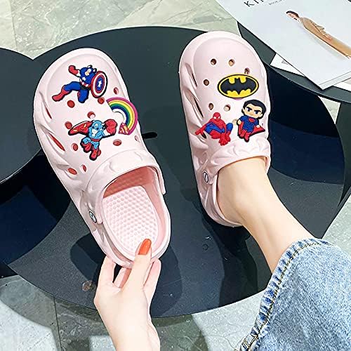 16 PCS Superhero Shoe Charms for Bands Bracelet Wirstband Party Gifts, Clog Pins Accessories Charms Charms Men Boys Adults Sons Grandsons Kids Party