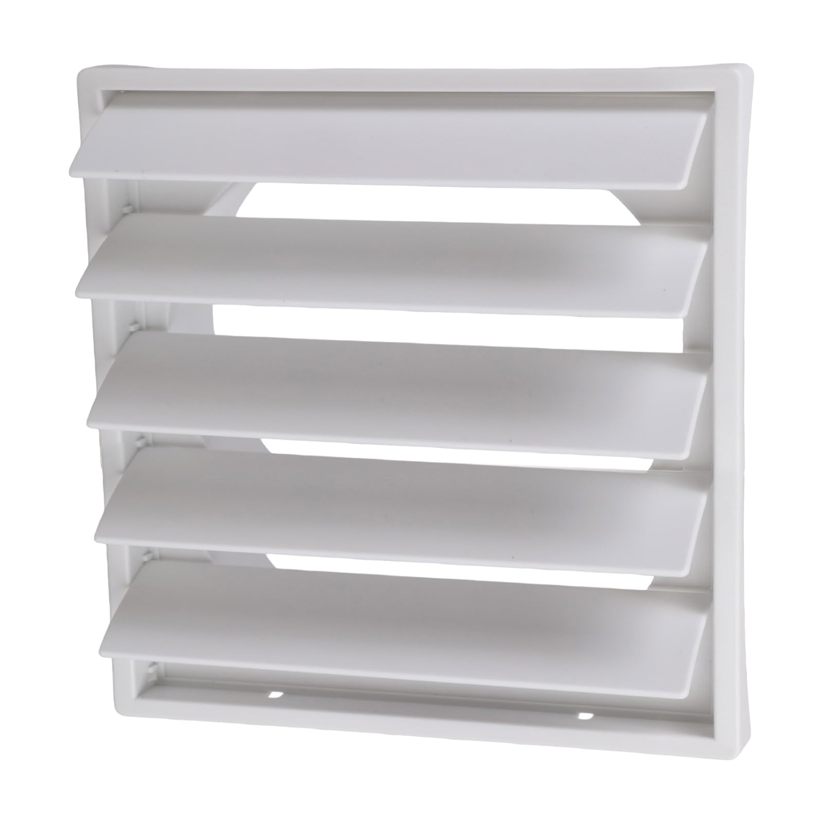 Louver Dryer Vent Cover Outdoor ABS Ventilation Airflows Weather Resistant Designs Simple Installation ABS Ventilation Cover