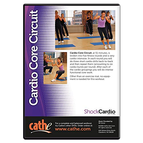 Cathe UNKNOWN Friedrich Cardio Core Circuit Exercise Dvd thumb #1