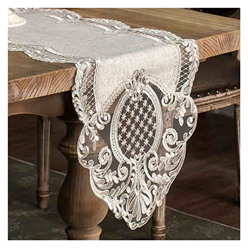 ZXXL Corredores De Mesa De Encaje para La Cena Festiva del Banquete De Boda, Mesas De Comedor Rectangulares Y Decoración De Mesa De Centro, 40cm De Ancho (Size : 40cmx280cm) Cover