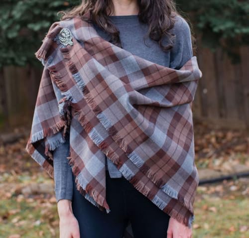 OUTLANDER Shawl Poly/Viscose Tartan4