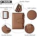 Airkit Small Wallet Women RFID Blocking Soft Leather Bifold Compact Card Holder Wallet for Women with Zipper Coin Pocket 4 ID Window