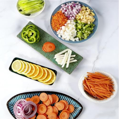 Mandolina Segura Ajustable para Cortar Verduras Rosa miniatura 2