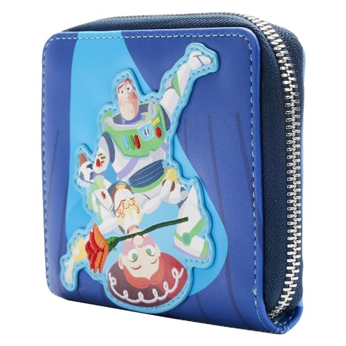 Loungefly PIXAR MOMENTS TOY STORY JESSIE & BUZZ ZIP AROUND WALLET2