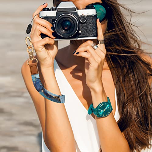 Image of Wrist Lanyard Key Chain, Cute Wristlet Strap Keychain Holder for Women Men Car Keys ID Badges Card Wallet Phone Camera