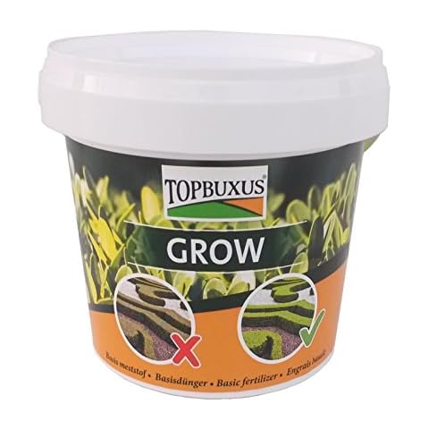 TOPBUXUS Grow Turbo - Professional Box Tree Fertiliser - 500g for 10m2 Boxwood - No Yellow Leaves Cover