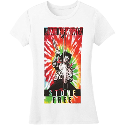 Jimi Hendrix Jimi Stone Free Girls Jr White miniatura 1
