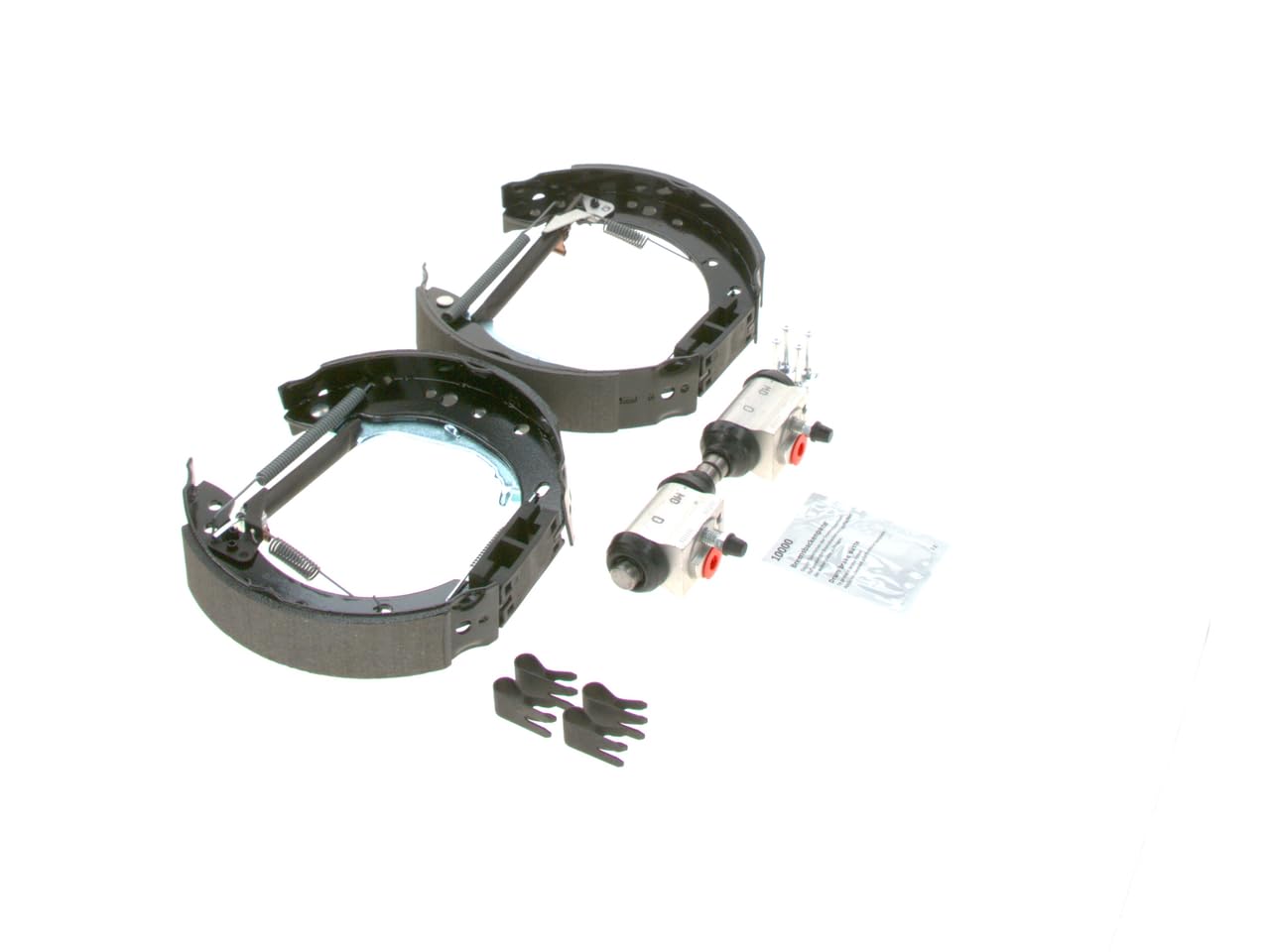 BOSCH Jeu de mâchoires de frein 0204114665 | Compatible avec: MITSUBISHI COLT VI