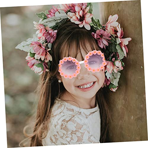 Children's Flower Sunglasses UV Protection Cute Sunflower Design Boys and Girls Party Sunglasses for Boys and Girls Lightweight and Comfortable2