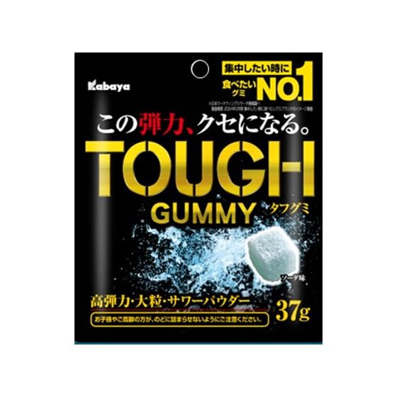Amazon | タフグミ ソーダ 37g 8個セット ハードグミ | ノーブランド品
