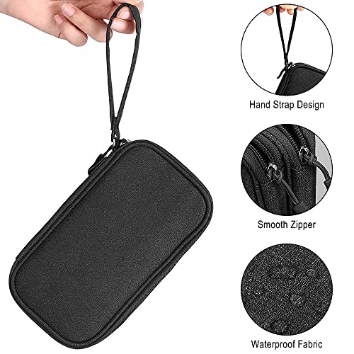 Bloce Travel Cord Organizer, Electronic Organizer, Travel Cable Organizer, Portable Waterproof Double Layers Tech Organizer For Cable, Cord, Charger, Phone, Earphone (Black) #TOP3