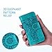 Compatible with iPhone 5 5S SE Case, iPhone 5 5S SE Wallet Case PU Leather Oil Wax Embossed Elephant Detachable Magnetic Wallet Flip TPU Inner Cover Credit Card Slots for iPhone 5 5s SE Blue
