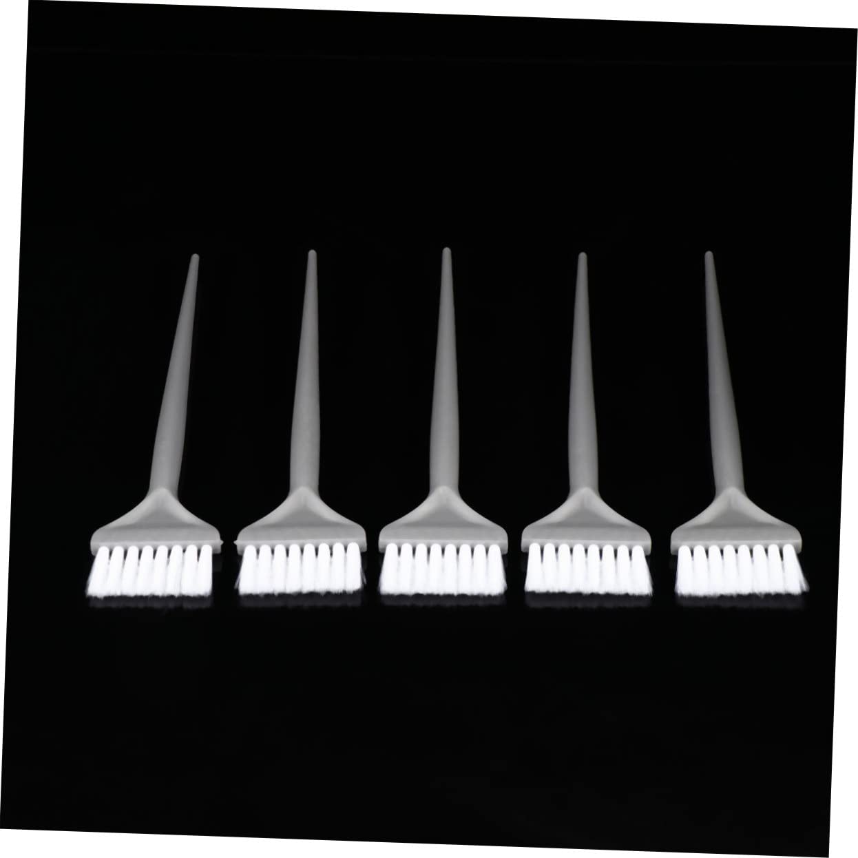 Baluue Hair Coloring Brush Set Silver Hair Dye Applicator Brush for Professional Salon Use