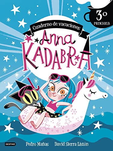 Portada de Anna Kadabra. Cuaderno de vacaciones. 3º de primaria