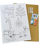 1 A4 Blätter Schrumpffolie Gold 