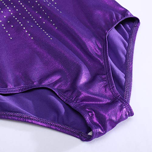DYNWAVE Meninas Crianças Ballet Dança Costune Ginástica Collants de Uma Peça 13-14 Anos - 13-14 anos