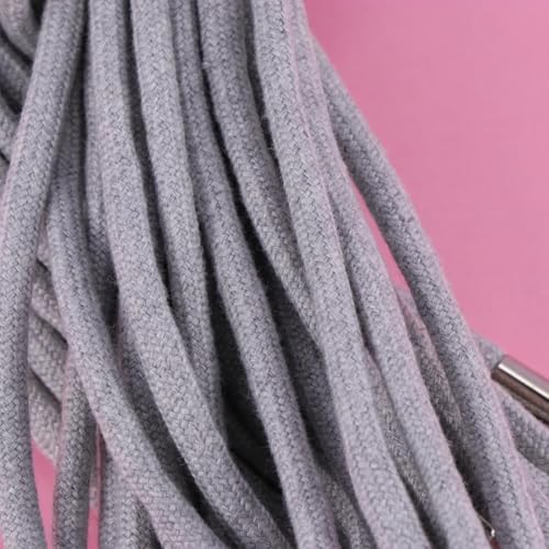 KESYOO 10pcs 130cm Replacement Drawstrings Cords Drawcords for Pants Sweatpants Hoodies Scrubs Jackets Shorts (Black)3