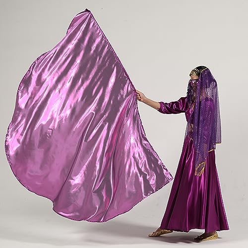 Drapeaux d'église pour culte MUNAFIE violet danse de louange