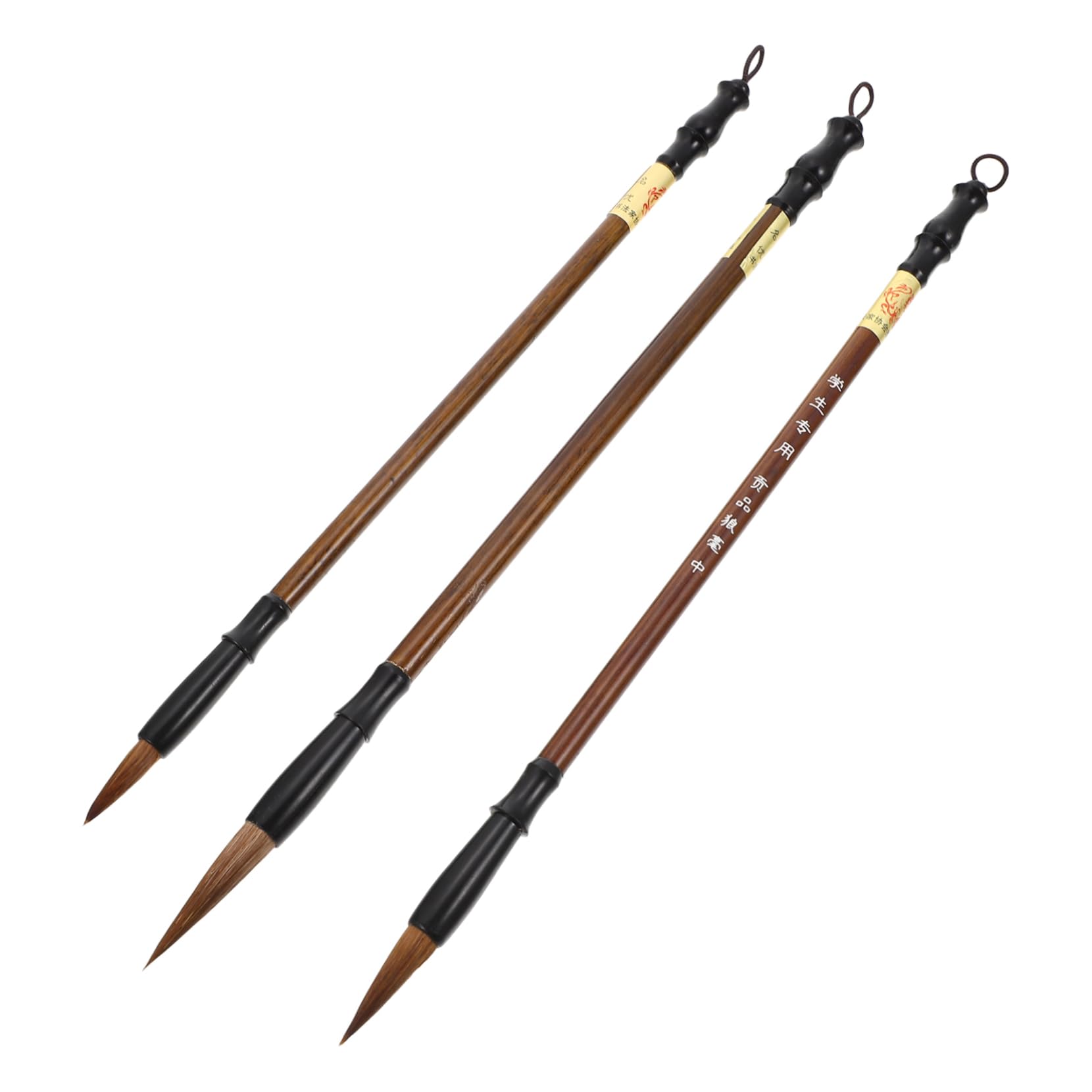 ARTIBETTER 3Pcs Calligraphy Brush for Beginners for Painting Drawing Writing Smooth Grip and Easy Ink Flow for Students and Artists