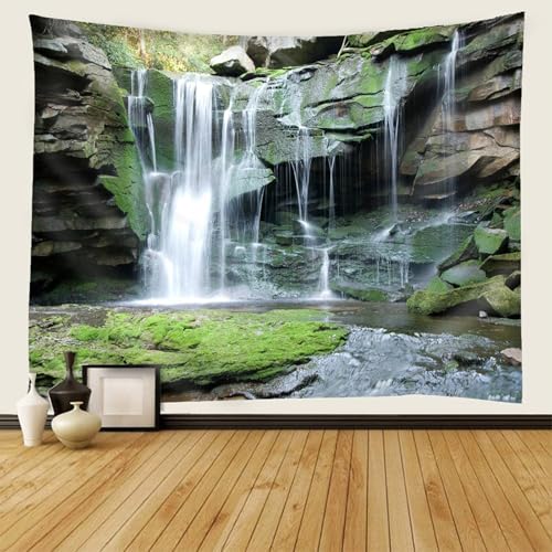 Tapiz de pared de paisaje natural de 130x150 cm para decorar tu salón o dormitorio 2
