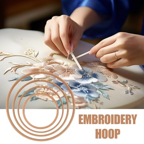 Cadres en bois pour broderie avec design robuste et finitions soignées - 3