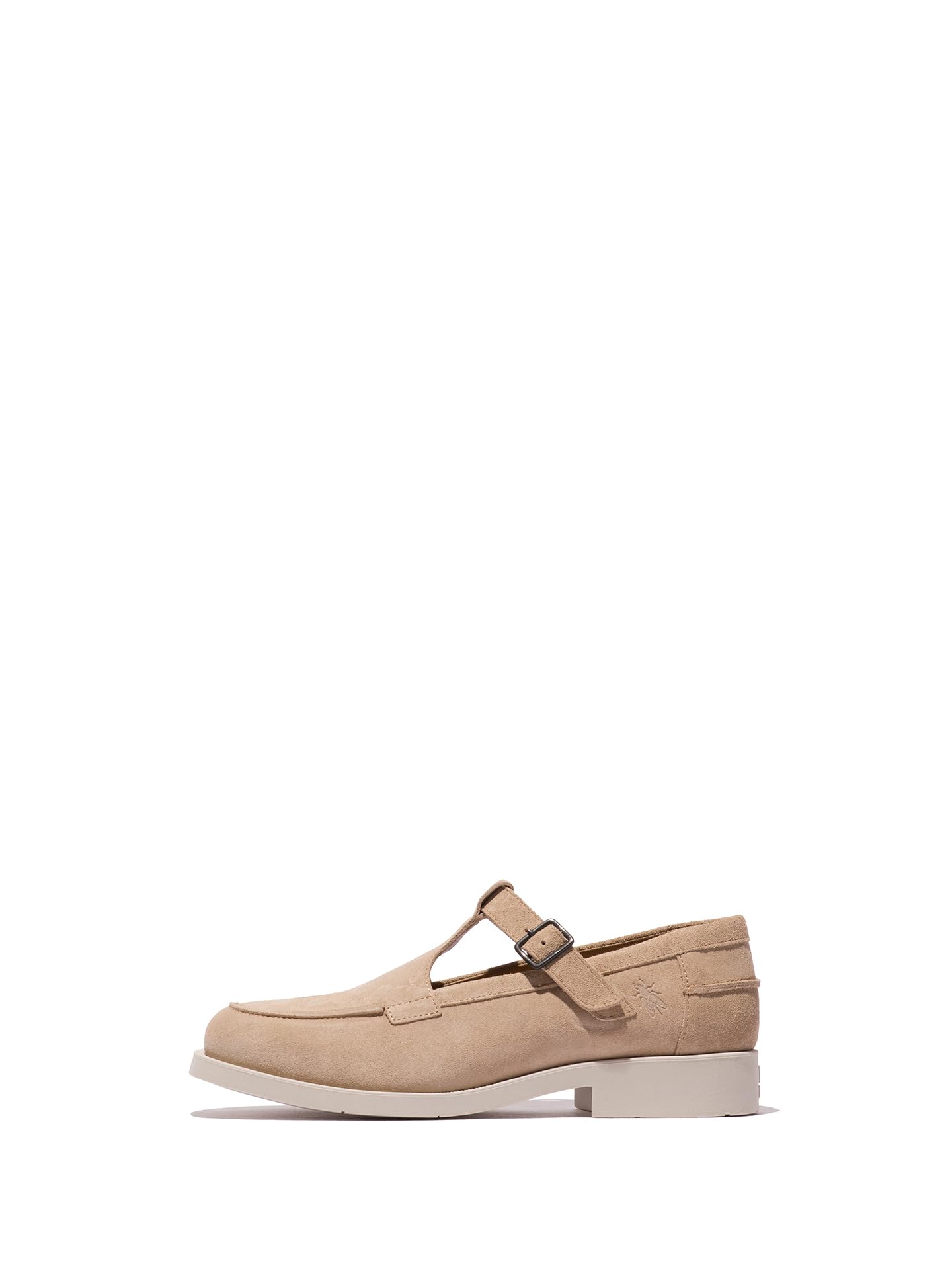 Fly London Women's ROZI209FLY Mary Jane Flat, Taupe, 5 UK