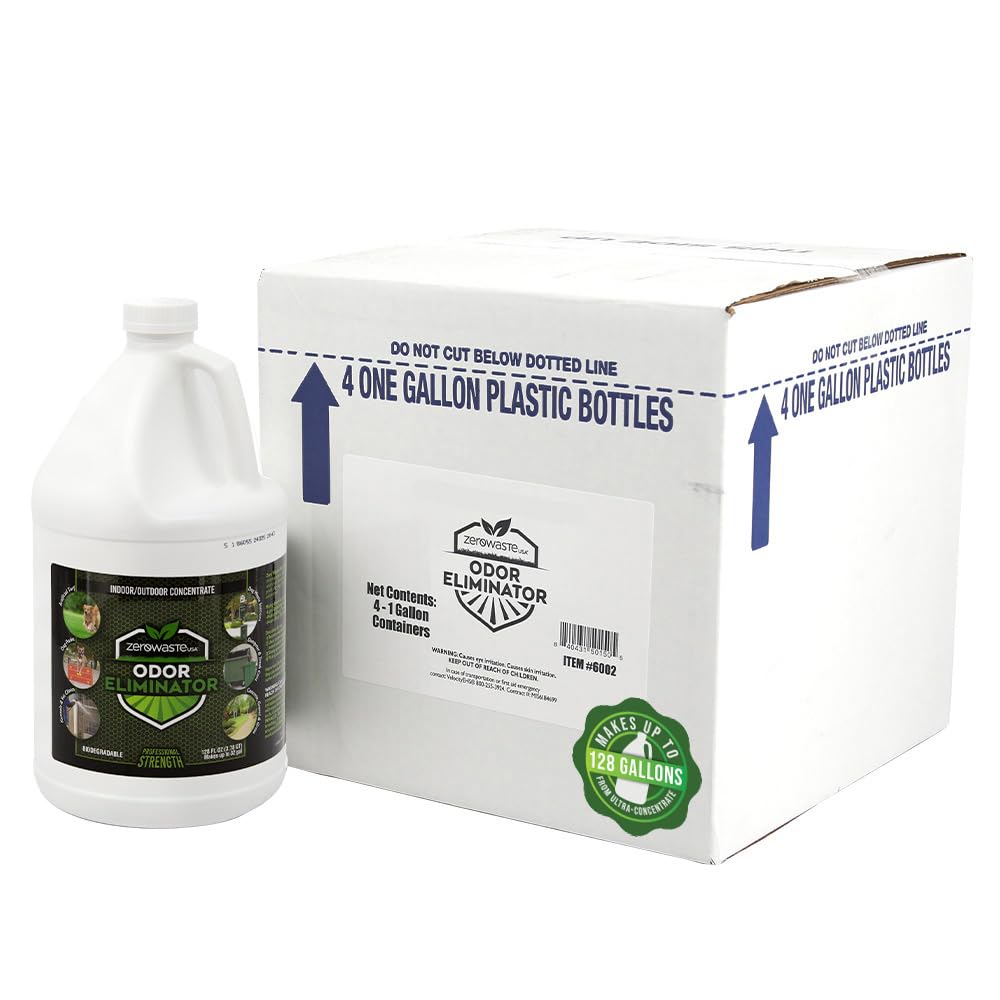 ZERO WASTE USA Odor Eliminator Ultra Concentrate - 4 Gallons