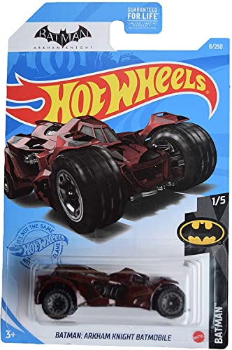 Hot Wheels Batman Arkham Knight Batmobile, [red] 8/250 Batman 1/5