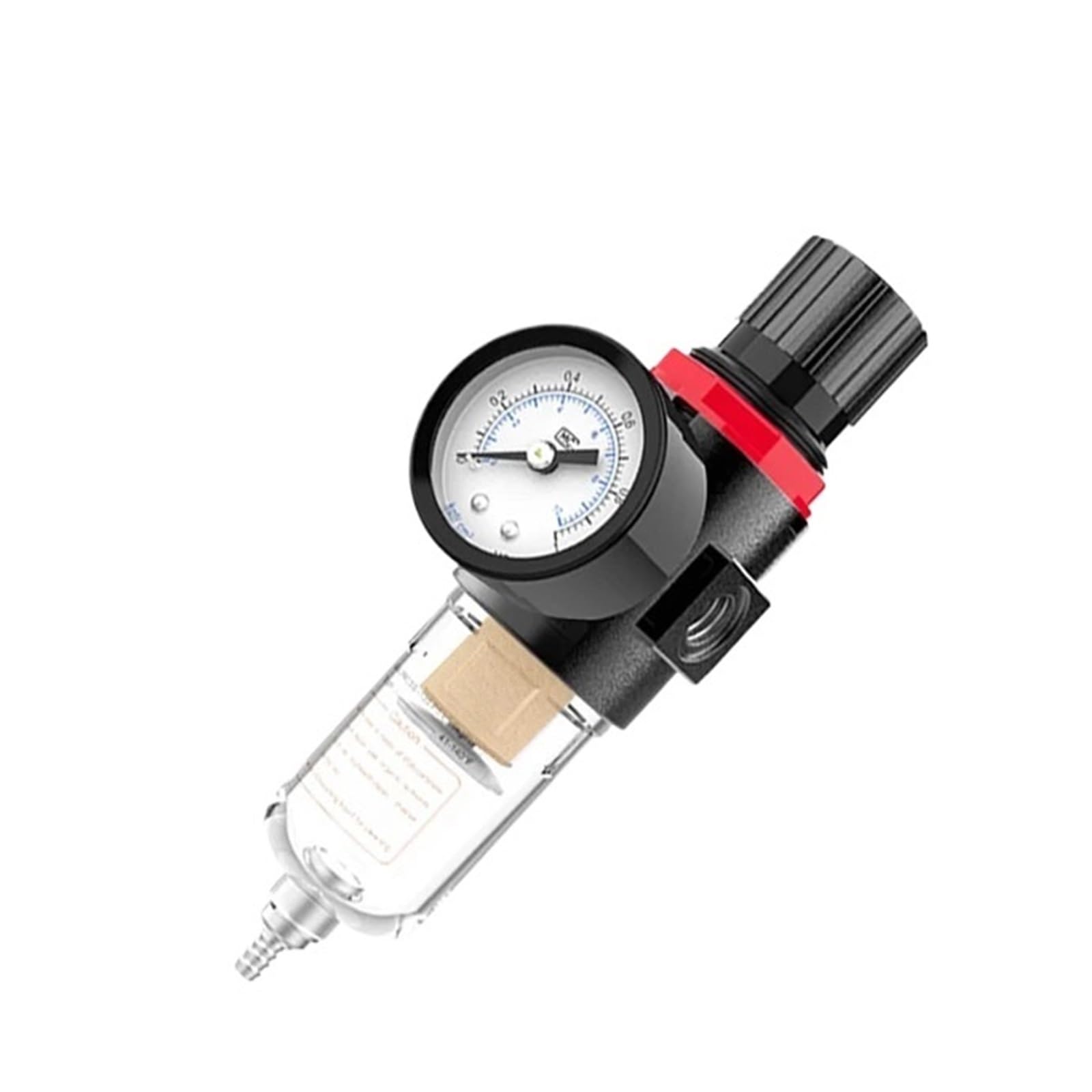 AYNRJKKX Afr-2000 1/4 Pneumatic Filter AFR2000 Suitable for air Compressor Moisture Separator Pressure Regulator Oil Water(AFR-2000)