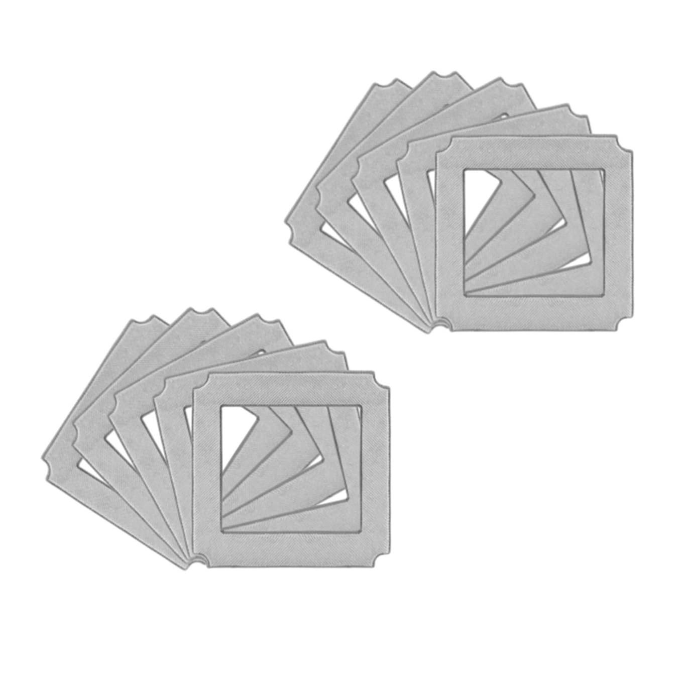 Tampone Di Pulizia for Robot for Finestre, Compatibile Con Ecovacs, Compatibile Con Winbot, X, W880 W850 W860 W836 Panno Di Ricambio for Mop(10pcs)