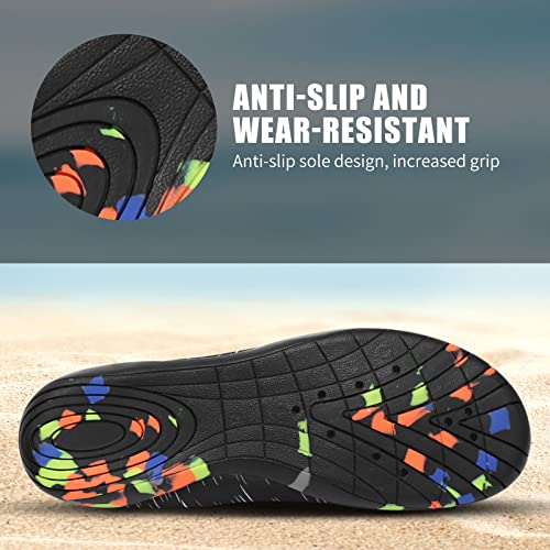 Tolaler Zapatillas de Buceo Acuáticas, Natación Calzado Surf Antideslizante, Grueso, de Secado Rápido, Resistente y Duradero (Unisex)/Viajar/Playa/Natación - imagen 3