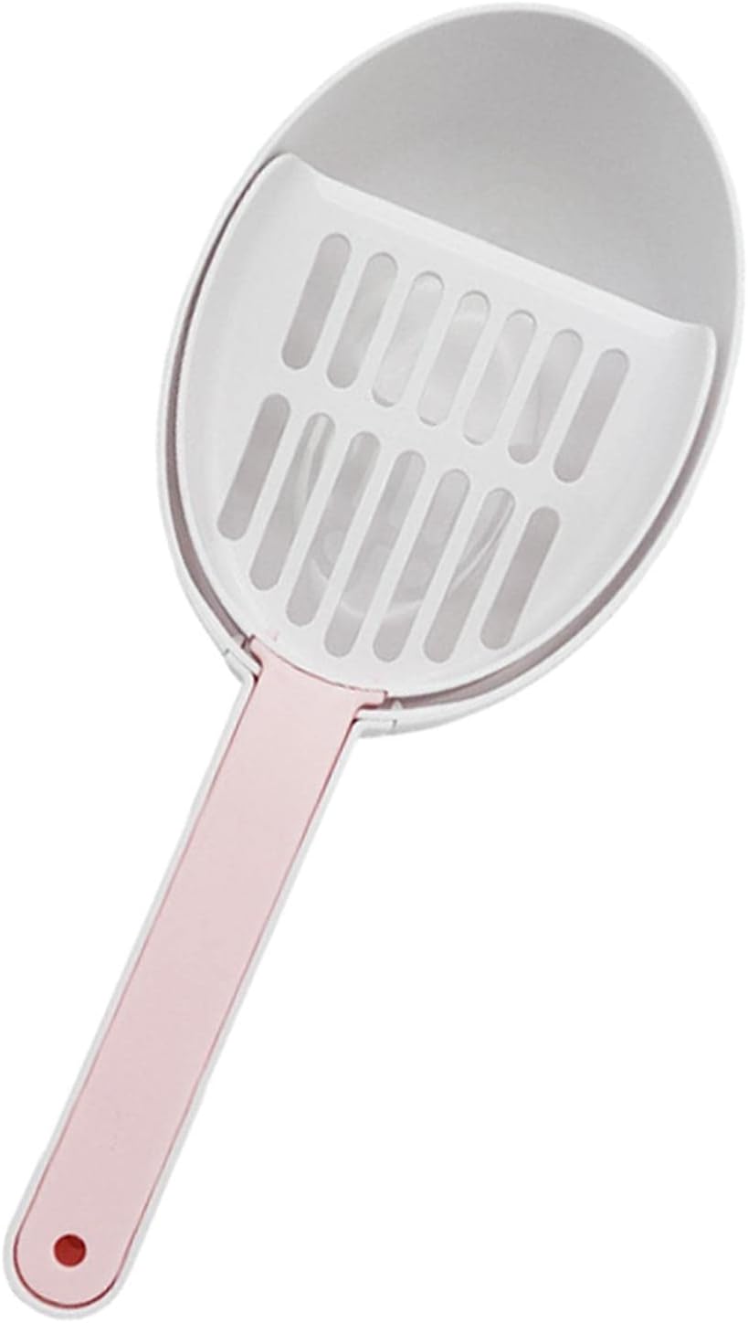 Cat Litter, Filter Cat Litter Feces, Cute Household Pet Cleaning Cat Litter Pet Supplies (Pink)