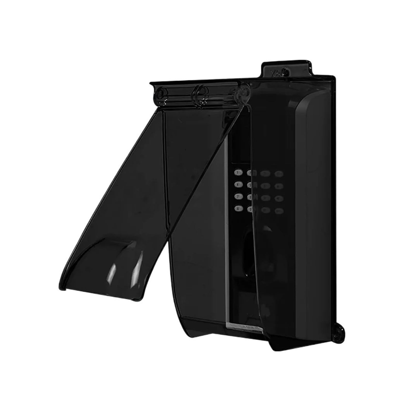 Cover ribaltabile nera traslucida resistente alle intemperie