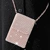 Rhinestone Crossbody Cell Phone Purse Wallet Clutch Crystal Evening Handbags Bling Shoulder Smart Phone Bag