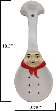 Kitchen Spoon Rest Fat Bistro Chef