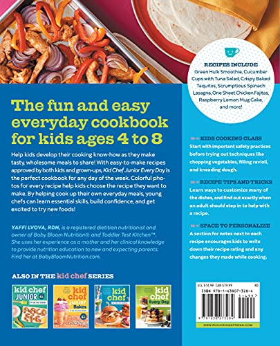 Kid Chef Junior Every Day: My First Easy Kids' Cookbook #TOP1