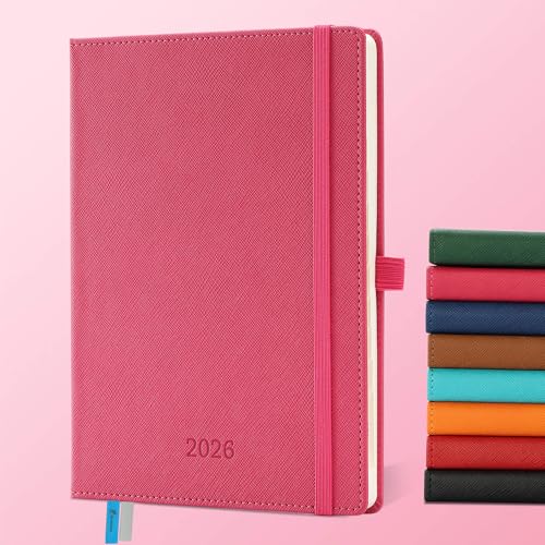 IN-LUXPRO Weekly Monthly 2026 Planner (Jan.26-Dec.26),8.5"x6.5",12 Months Agenda Plan with