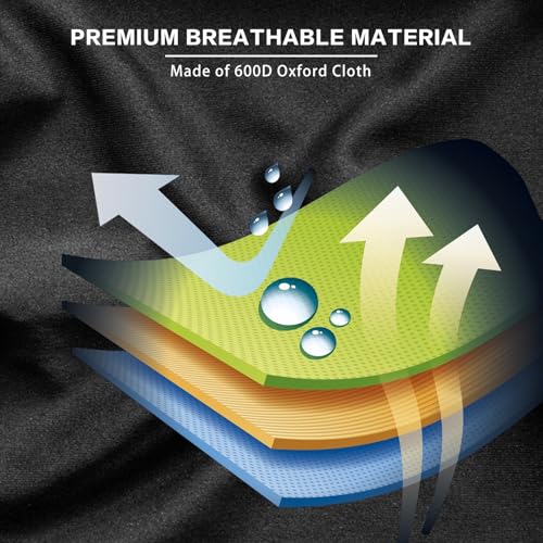 48 inch Heavy Duty Dog Crate Covers Durable 600D Polyester Insulated Dog Kennel Cover Soundproof Windproof Rainproof Shading Fit for Wire Dog Cage Covers with Breathable Side Window ( ONLY COVER) - Image 6