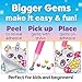 Creativity for Kids Big Gem Diamond Painting Kit: Magical, Gem Art Stickers & Suncatchers - DIY Diamond Art Kit for Kids, Unicorn Craft Kits and Gifts for Girls (Ages 6+)