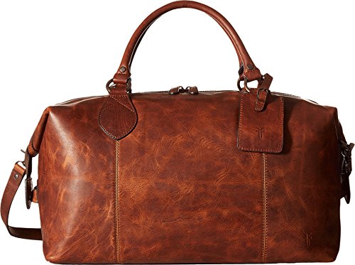 Image of FRYE Men's Logan Overnight Duffle Bag, Cognac, One Size