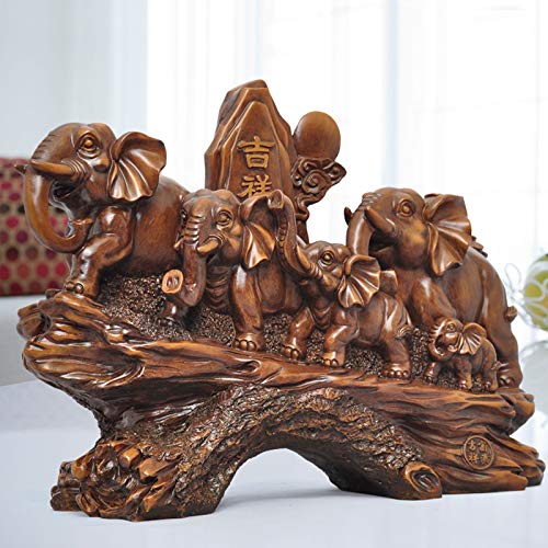 Décoration Feng Shui éléphant pour harmoniser votre salon