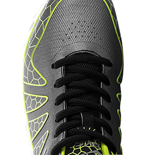 [3 Pairs]Oval Shoelaces,Casehq Flat Braided Shoe Laces Half Round 1/4",52 Inch Length Strings For Running Sports Sneakers Boots Skates Board Shoes Casual Shoes -Black+White+Blue #TOP6