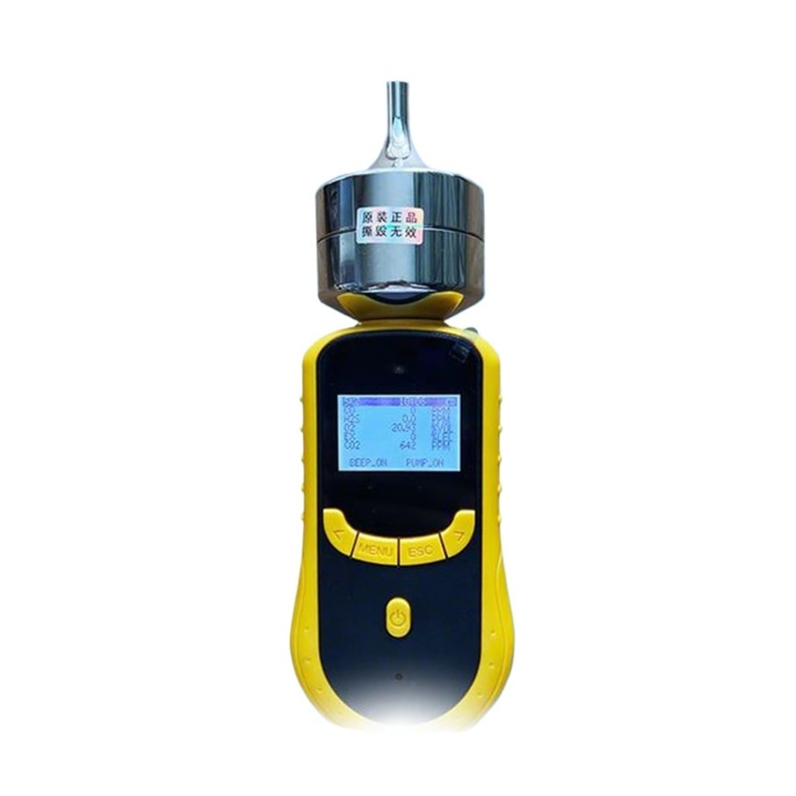 Przenośny detektor gazu N2H4 0-10 000 PPM, analizator gazu hydrazyny z wyświetlaczem LCD, dźwięk, światło, wstrząsy, IP66 Szybkie monitorowanie