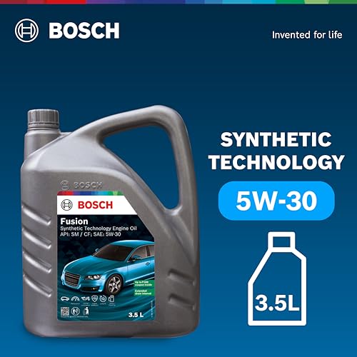 Image of Bosch Fusion, Synthetic Engine Oil 5W-30 SM /CF - 3.5 L Pack