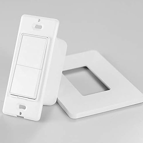 Miniatura 2 de SANA Interruptor de luz de pared inteligente Wi-Fi, botón físico, compatible con Alexa y Google Home, control remoto de aplicación, no requiere