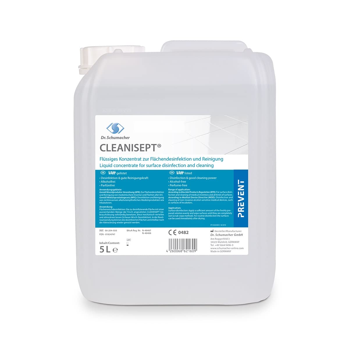 Desinfecta Cleanisept lata de 5 l)
