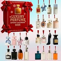 2025 Luxury Perfume Advent Calendar, 24-Day Acrylic Perfume Display Gift Set, 24 Days of Designer Fragrances for Women & Men – Premium Holiday Countdown Gift Set