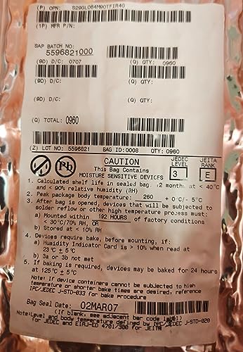 (960 PCS) S29GL064M90TFIR40 SPANSION Lead Free, MO-142EC, TSOP-48