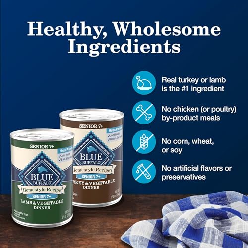 Image of Blue Buffalo Homestyle Recipe Variety Pack Wet Dog Food, 12.5 oz, 6 ct